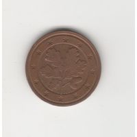 2 евроцента Германия (ФРГ) 2009 J Лот 8067
