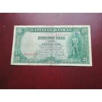 Латвия 25 лат 1938