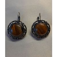 Серьги. Вставки Камень.