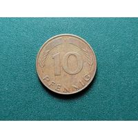 10 пфеннигов ФРГ.