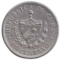 Республика Куба. 1 сентаво 1946.