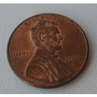 1 цент США 2004 г.в.