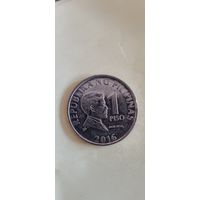 Филиппины 1 песо 2016
