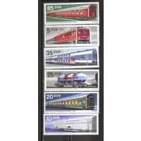 ФФ2 ГДР 1973 Вагоны