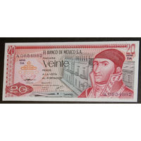 Мексика 20 песо 1977 UNC