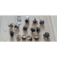 Бижутерия, набор колечек одним лотом