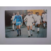 Календарик 1987 г. Динамо (Киев).