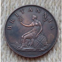 Великобритании 1/2 пенни 1807 года. Король Георгий III. Британия. Предложи свою цену или обмен!