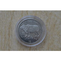 Либерия 5 долларов 1997 с 1 руб