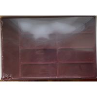 Планшет на 9 прямоугольных ячеек с крышкой