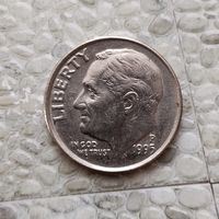 1 дайм 1995(P) года США.