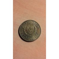 Кипр, 20 центов 2001.