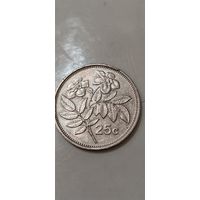 Мальта 25 цент 1991