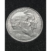 2 марки 1906 Баден