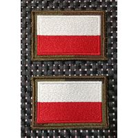 Шеврон нашивной флаг Польши