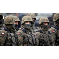 Шеврон форменный нашивной, флаг Польши