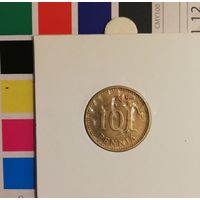 Финляндия 10 пенни 1963 в холдере