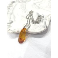 Лот С 1 РУБЛЯ! много лотов! Кулон натуральный янтарь коньячного оттенка