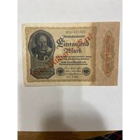 Германия 1000000000 марок 1922 г. -0801