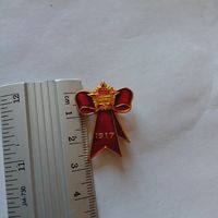 Значок Орден Октябрьской революции на банте