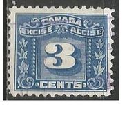 Канада. Цифра. Акцизная марка. 2014г. 1 марка..