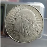 10 злотых 1933. Польша.