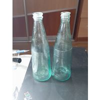 Бутылочки из под уксуса СССР , клеймо КС .