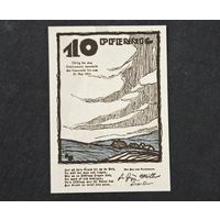 1922 год Германия 10 пфеннигов