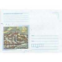 Беларусь 2014 НМХК Дударенко Деревня зимой (к4доп)