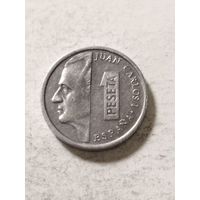 Испания 1 песета 2001