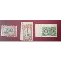 Канада** 1939 Королевский визит без наклеек и их следов полная серия