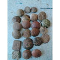 Пуговицы много 85шт