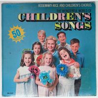 LP Rosemary Rice And Children's Chorus – The Wonderful World Of Children's Songs (1967)