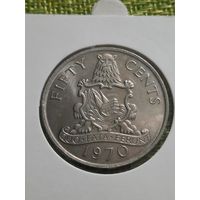 Бермудские острова 50 центов 1978 г