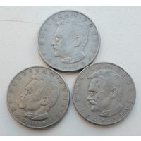 Польша 3 шт_10 злотых, 1976-1977_ Y# 73_ Болеслав Прус