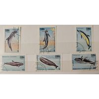 РАСПРОДАЖА КОЛЛЕКЦИИ. Куба. марки "киты, дельфины"