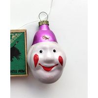Ёлочная игрушка. Клоун. Н-60.