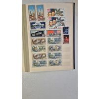 Сборная тематика марок . Космос