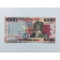 Сьерра-Леоне 1000 леоне 2022 год