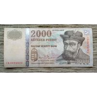 Werty71 Венгрия 2000 форинтов 2004 банкнота