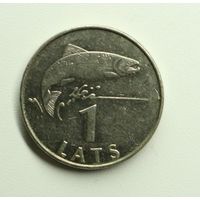Латвия, 1 лат, 2008 год