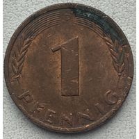 Германия 1 пфенниг 1978 г. D