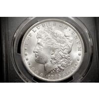 1 доллар 1885 г. США, Честер Артур. PCGS MS63