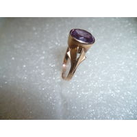 Редкое Кольцо Au 583 СССР С Александритом