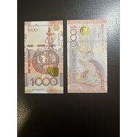 Казахстан, 1000 тенге 2024 г., P-W52 (AA, сакский стиль)