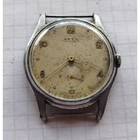 Часы ARТА antimagnetic . Винтаж. Швеция. В ремонт.