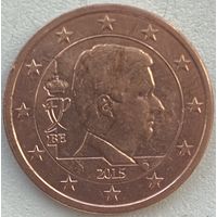 Бельгия 5 евроцентов 2015 г.