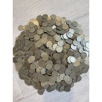 15 копеек 1961-91. Лот 2,8 кг (около 1100 штук)