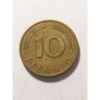 Германия 10 пфенинг 1992 А