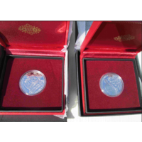 Памятная монета из серии Слуцкія паясы. Меткі. Метки - 1 рубль.